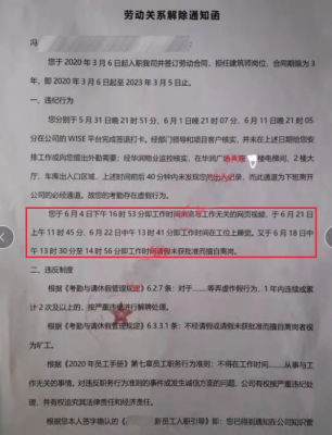 摸鱼？结果截止被开除了。